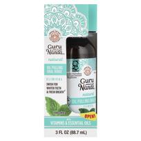 Natural Oil Pulling Oral Rinse, Cultivated Mint, 88.7 Ml (3 Fl Oz) white