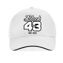 Ken Block 43 Baseball cap Fashion Unisex Harajuku Graphic Letter Print Ken Block Skull hat Unisex Adjustable Cowboy Hats Adjustable black