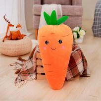 55/75/95Cm Cretive Simulation Plant Plush Toy Stuffed Carrot Stuffed With Down Cotton Super Soft Pillow Lovely Gift For Girl 55cm orange
