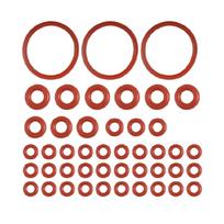 45Pcs Silicone O Rings Sealing Gasket Replacement Coffee Machine Gaskets for Enhanced Sealing Efficiency Enduring 1 brown