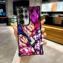 Anime Dragon Balls Vegeta Coque For Galaxy S26 Ultra Phone Case For Samsung S26 S25 S24 S23 S21 Ultra S20 FE S25 Plus Soft Cover Galaxy S20 Ultra brown