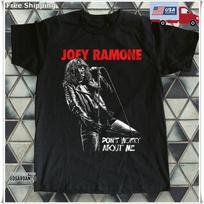 Joey Ramone Legendary American Punk Rock Singer Black Unisex T-shirt Size S-5XL XXXL black