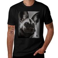 African Wild Dog Tshirt Casual Trendy Streetwear Tee Shirt 4XL gray