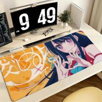Anime Oshi No Ko Pro ESports Xxl Gaming Mousepad Extra Large NonSlip Stitched Edge Keyboard Laptop Desk Mat For Pc Gamer 800x300X2mm