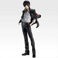 No-brand product Ichiban Kuji Ring Battle D Prize Kyoya Hibari MASTERLISE Reborn Collectible Figure 24 cm black