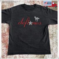 Deftones White Pony Star Logo T-shirt, Unisex Black T-shirt, Size S-5XL L black