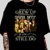 Vintage Uriah Heep T-shirt, Retro Unisex Uriah Heep Shirt, Vintage 90s Uriah Hee L black