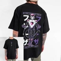 Vyriški marškinėliai Dragon Ball Anime Harajuku Vasaros Y2k Drabužiai Moteriški Medvilniniai Per dideli Trumpomis Rankovėmis T-shirt Laisvalaikio Viršus Streetwear Prekės ženklas 3XL black