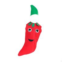 Vaikų vaisių kostiumas Cosplay Berniukams Mergaitėms Vaikų apranga vaidmenų žaidimams Helovynui Red pepper red