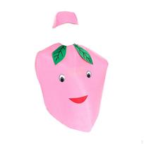 Vaikų vaisių kostiumas Cosplay Berniukams Mergaitėms Vaikų apranga vaidmenų žaidimams Helovynui Peach pink