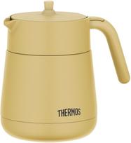 Termosas Vakuuminis Izoliuotas Arbatinukas su BE Sieteliu, 700ml, Smėlio spalvos, TTE-700