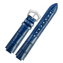 14*8mm 18*11mm 20*12mm Natūralios odos laikrodžio apyrankė Cartier Blue Balloon vyrams ir moterims IŠGAUBTA Laikrodžio apyrankė Apyrankė Laikrodžio priedai 22.14mm blue