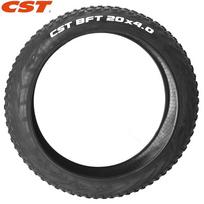 CST BFT 20inch Fat Tire Snow Beach Bicycle Tire 20x4.0 Electric Snowmobile MTB Bicycle Anti-Slip Fat Tire / tube 20X4.0 tire black