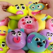 Nauji Pasidaryk pats Žaislai Smushers Squishy, Squishy Mainų Šuns Veido Žaislai Curiosities, Lėtai Augantys Sulankstomi Minkšti Žaislai, Atpalaiduojantys Sensoriniai Žaislai