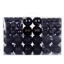 100pcs/box Plastic Xmas Tree Decorative Ball Multiple Colour Christmas Ball Gift Box  New Year juoda