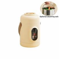 Nonstick Multi-functional Electric Cooker US Plug Heated Lunch Box  Office Worker With Steamer Rack