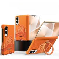 For Samsung Galaxy Z Fold 8 Fold8 Wide Skin Feel Case With 360 Rotating Stand Shockproof For Magsafe Metal Lens Protection Cover Galaxy Z Fold 8