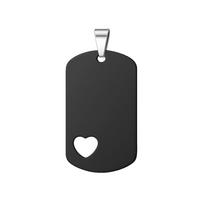 Exquisite European and American Stainless Steel Dog Tags Titanium  Badges Pendants Metal Pet Identification S
