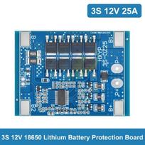 3S 12V 15A 20A 25A 30A BMS 18650 Lithium Battery Protection Board 11.1V 12.6V Anti-Overcharge Balance And Temperature Control 1PCS