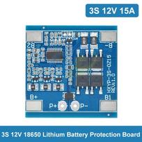 3S 12V 15A 20A 25A 30A BMS 18650 Lithium Battery Protection Board 11.1V 12.6V Anti-Overcharge Balance And Temperature Control 1PCS