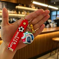 1pc 2026 World Cup Keychain Accessory Featuring Trophy Design Perfect For Christmas New Year Gift