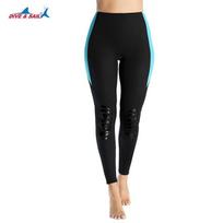 1.5mm Neoprene Wetsuit Pants Diving Snorkeling Surfing Winter Swimming Unisex Thermal Leggings XXL