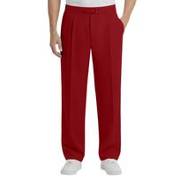 Men's Casual Straight Leg Pants with Elastic Waistband, Color High- Versatile Trousers S