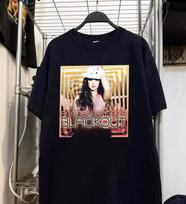 Britney Spears - Blackout Album Black Cotton T Shirt Full Size S-5XL OM2065 M gray