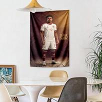 Lamin Yamal Custom Your Name Wall Decor Tapestry Art For Pet Memorial Birthdaywedding Party Backdrop Family Gift 100cmx150cm
