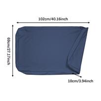 Dog Bed Sleeping Mattress Slipcover Scratchresistant Waterproof Crate Mat Cover Protection 102cmx69cmx10cm blue