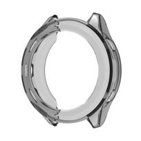 Screen Protector Cover For Garmin Forerunner 570 47/42mm Protective Watch Case TPU Hollow for Forerunner 970 Clear Bumper Shell 7 Black Forerunner 970 Chin