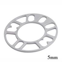 Aluminum Wheel Spacer Shim Plate 3/5/8/10mm Universal Easy Install Auto Hub Modification Accessory for All Car Types 5mm gray