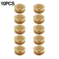 Cabinet Air Vents Cover Double-Sided Wardrobe Shoe Cabinet Ventilation Grille Stainless Steel Round Breathable Mesh Hole