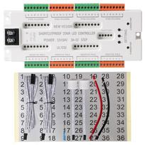 DC12V/24V Prevent Short Circuit Controller Ladder Night Light 32 Channels Stair LED Motion Sensor Light