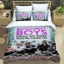3D BSB band backstreet boys Bedding Sets exquisite bed supplies set duvet cover bed comforter set bedding luxury birthday gift EU Single 135*200cm/53x79in 3pcs