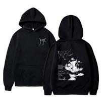 Singer Joji Ballads Album Graphic Hoodie Men Women Vintage Casual Pullover Hoodies Man Hip Hop Rock Punk Oversized Streetwear 3XL juoda
