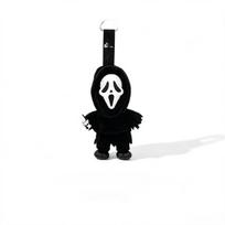 Ghost Face Mystery Blind Box Vinyl Plush Keyring, Cute and Spooky-Themed Bag Accessory, Keyring 1A