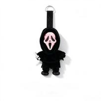 Ghost Face Mystery Blind Box Vinyl Plush Keyring, Cute and Spooky-Themed Bag Accessory, Keyring 6A