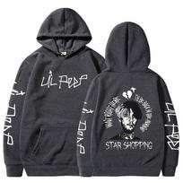 Rapper Lil Peep Cry Baby Hoodies Men Clothing Fashion Vintag 3XL