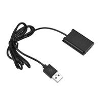 NP-BX1 Dummy Battery DK-X1 with USB Connector Cable USB to NPBX1 Dummy Battery Coupler Accessory Replacement for Sony DSC-RX1/RX1R/RX100 II III IV V