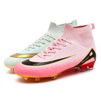 Electroplated gold-soled World Cup football shoes for young students AG spike training shoes, one piece of sports shoes 43