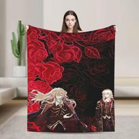 Limbus Company Project moon Blankets Velvet  Relax Super Soft Throw Blankets for Home Bedspread 100X150CM