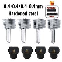 Hotend Kit For Bambu lab A2L One-Pieace Hardened Steel Nozzle All in One Hotend 0.2/0.4/0.6/0.8mm For BAMBOO A2L 3D Printer Part For A1 A1MINI