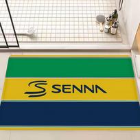 A-Ayrton S-Senna logo Door Mat Washable Non-Slip Living Room Sofa Chairs Area Mat Kitchen Doormat Area Rug 50cmx80cm