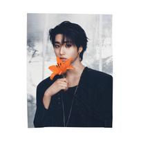 Han Jisung Flower Blanket, Stray Kids Blanket, Kpop Blanket, Stray Kids Tour 2026, Stray Kids Blanket, Stray Kids Run It 150x220cm