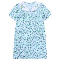 Vaikų Cosplay kostiumas Senelės personažas Suknelė Helovino renginiams ir spektakliams Blue Floral,150cm white