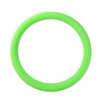 Car Silicone Steering Wheel Cover Men and Women Sweat-Absorbing Non-Slip Cover Universal Four-Season Thin Soft žalia