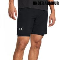 Under Armour Men S Ua Launch 2 In 1 7 Inch ShortS Black 1382641 001 blacks/M black