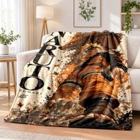Naruto Flannel Throw Blanket Soft Warm Cozy For Sofa Bed Indoor Home Bedroom Use 80cmx120cm