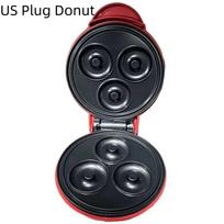 Quick Heat-Up Mini Waffle Maker Electric Baking Pan Waffle Machines  Kitchen Baking US Plug Donut
